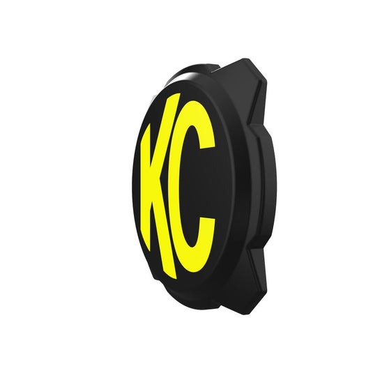 KC HiLiTES Gravity Titan/Pro6 6" Light Cover - Black / Yellow KC Logo 5111