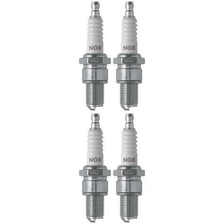 Load image into Gallery viewer, Set 4 NGK Standard Spark Plugs for Kawasaki KX125-E 1987-1986 Engine 125cc
