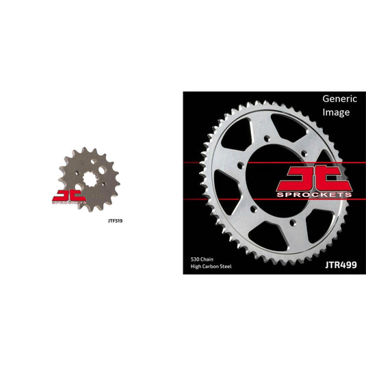 Front & Rear Sprocket Kit for Street KAWASAKI VN800A Vulcan 1997-2005