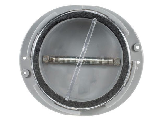 Plastic Document Holder, Round with Clear Cover