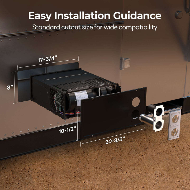 Load image into Gallery viewer, Fogatti RV Furnace Door
