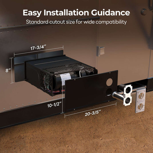 Fogatti RV Furnace Door