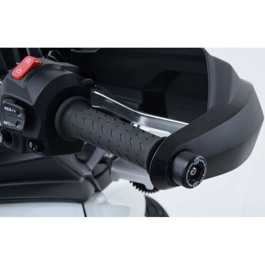 R&G Racing Black Bar End Sliders For 2018-2020 Triumph Tiger 800 XCA