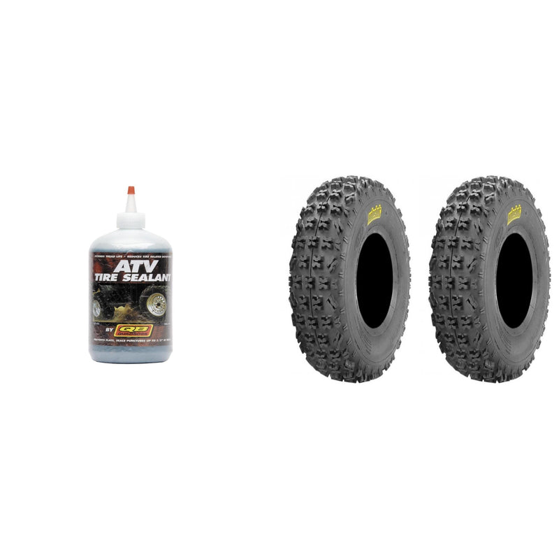 Load image into Gallery viewer, Set of 2 ITP Holeshot XCT Rear Tires 22x11-10 6-ply with QUADBOSS Sealant
