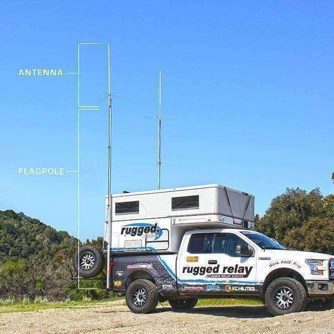 Load image into Gallery viewer, Rugged Radios VHF Fiberglass Base Camp Antenna VHF-BASE
