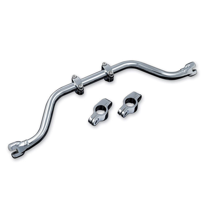 KURYAKYN CHROME ADJUSTABLE MUSTACHE BAR 1986-2017 HARLEY DAVIDSON SOFTAIL 7502