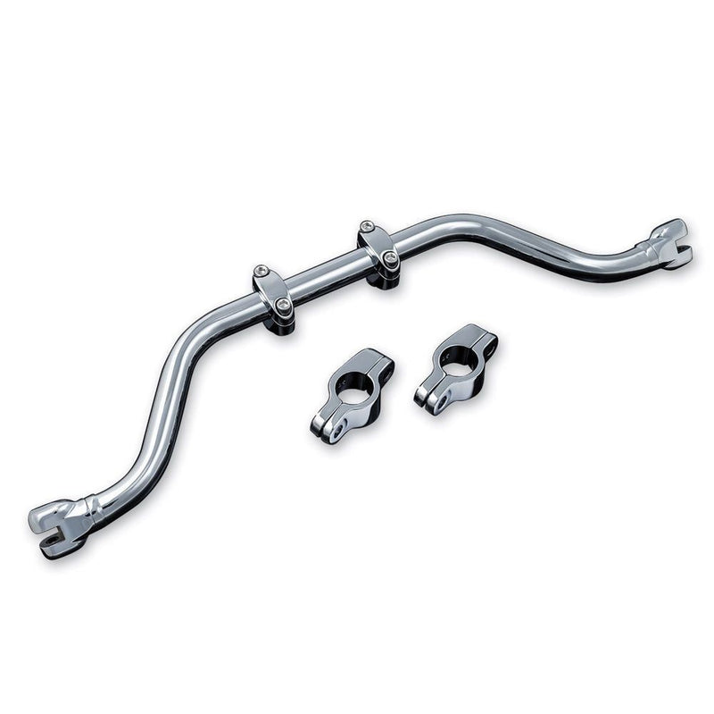 Load image into Gallery viewer, KURYAKYN CHROME ADJUSTABLE MUSTACHE BAR 1986-2017 HARLEY DAVIDSON SOFTAIL 7502
