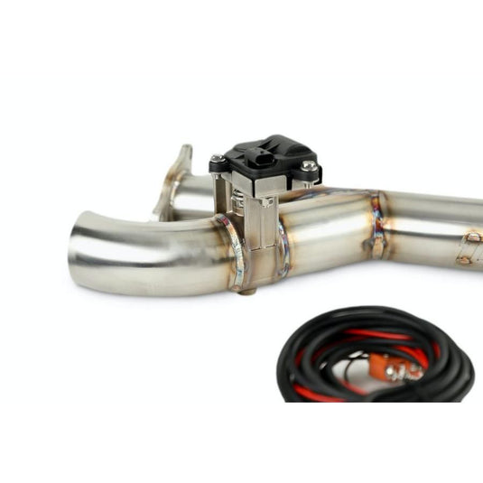 Trinity Racing Stage 5 Side Piece Header Pipe (With Electric Cut Out) TR-4179HP