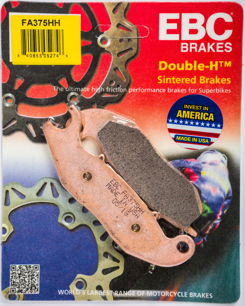 Load image into Gallery viewer, EBC 1 Pair Sintered HH Race Formula Brake Pads MPN FA375HH
