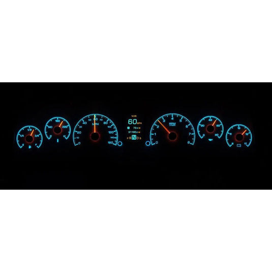 Dakota Digital 1964-1966 Chevrolet Pickup HDX Analog Gauge kit HDX-64C-PU