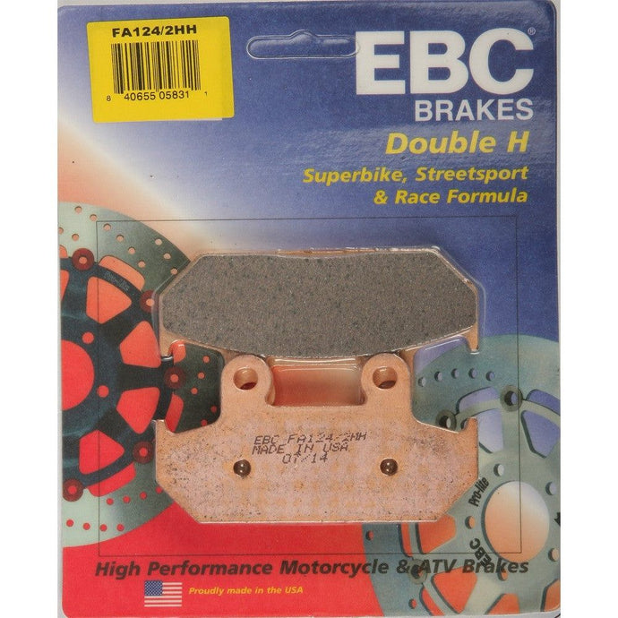 EBC 1 Pair Sintered HH Race Formula Brake Pads MPN FA124/2HH