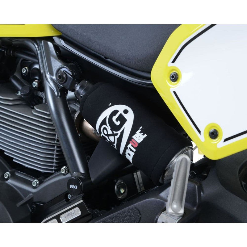 Load image into Gallery viewer, R&amp;G Racing Black Shocktube Shock Protector For 2014-2015 BMW R1200RT

