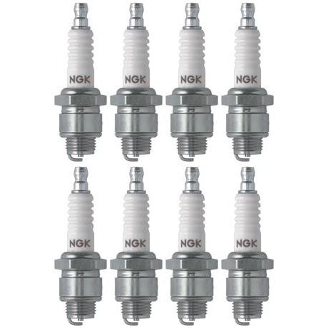 Set of 8 NGK Standard Spark Plugs for OMC M215 Engine 362cc