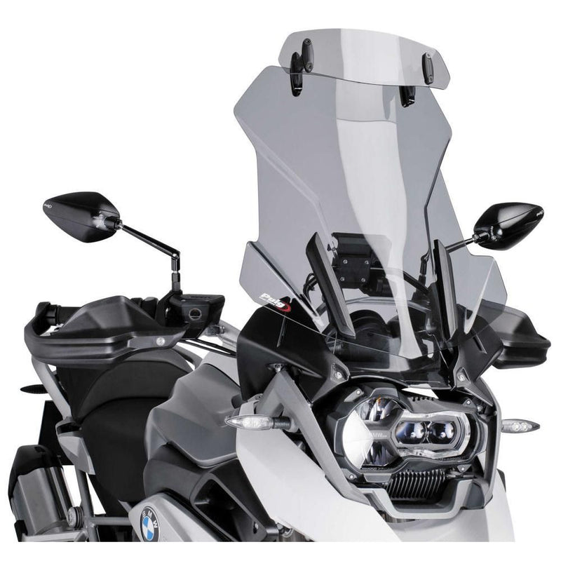 Load image into Gallery viewer, Puig Clip-On Visor Smoke 230mm - 6319H
