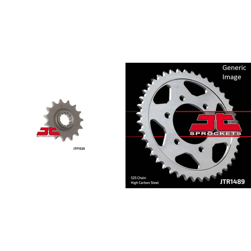 Load image into Gallery viewer, Front &amp; Rear Sprocket Kit for Street KAWASAKI ZZR600 2005-2008
