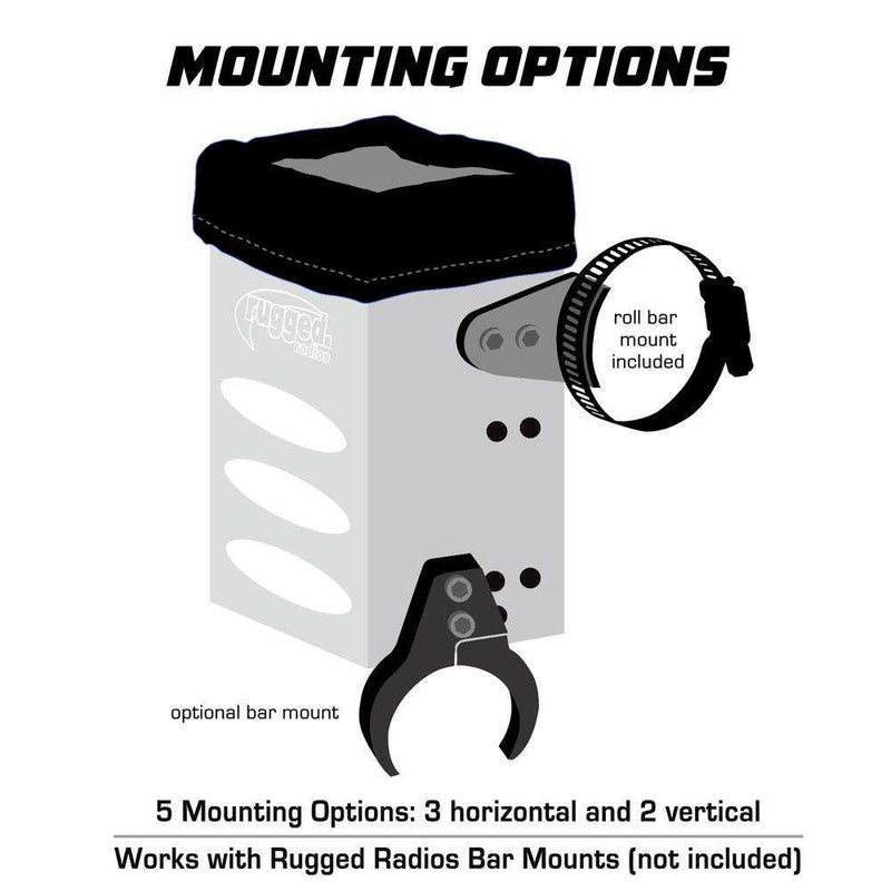 Load image into Gallery viewer, Rugged Radios Aluminum Handheld Radio Box with Universal Mounting - by Rugged Radios RBOX-XL

