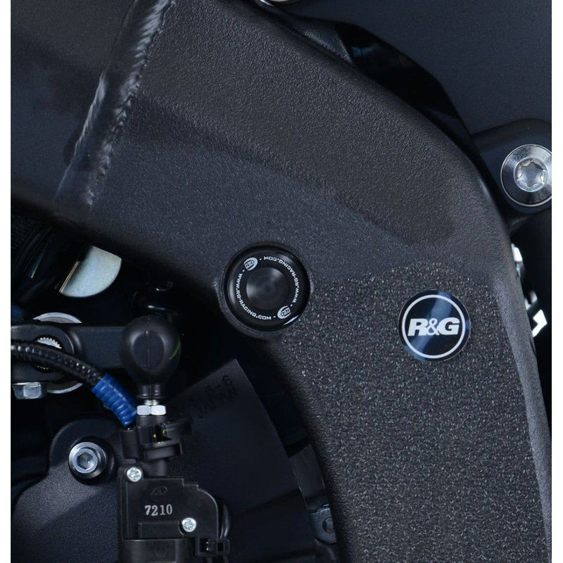 Load image into Gallery viewer, R&amp;G Racing Black Frame Plug Upper Left For 2017-2020 Yamaha YZF R6 FI0134BK
