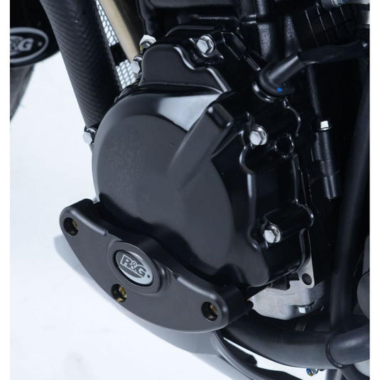 R&G Racing Black Engine Case Sliders LHS ECS0043BK