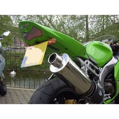 R&G Racing Black Tail Tidy License Plate Holder For 2003-2004 Kawasaki Ninja ZX6R ZX636C