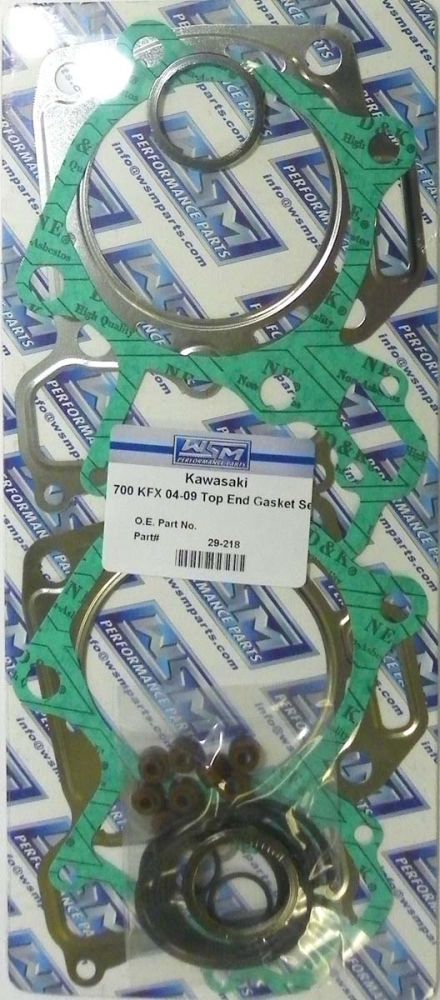 Load image into Gallery viewer, WSM Top End Gasket Kit For Kawasaki 650 / 700 KFX / Prairie 02-09 29-218
