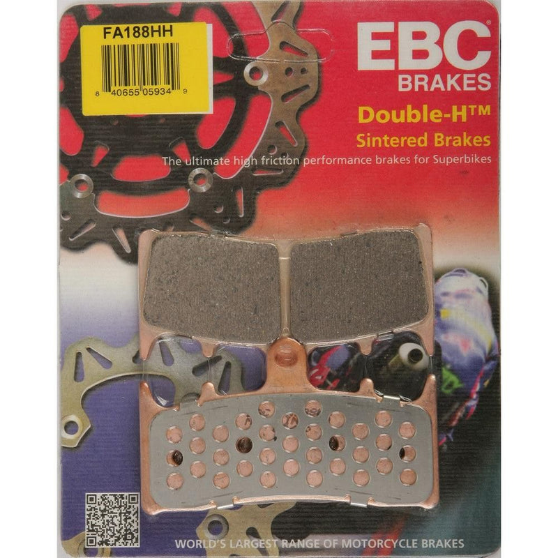 Load image into Gallery viewer, EBC 1 Pair HH Sintered Superbike Brake Pads MPN FA188HH
