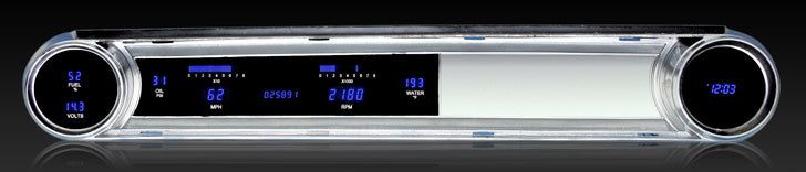 Load image into Gallery viewer, Dakota Digital 1965 Chevrolet Impala/Caprice Series III Gauge Kit with Teal/Blue Display VFD3-65C-IMP-Z

