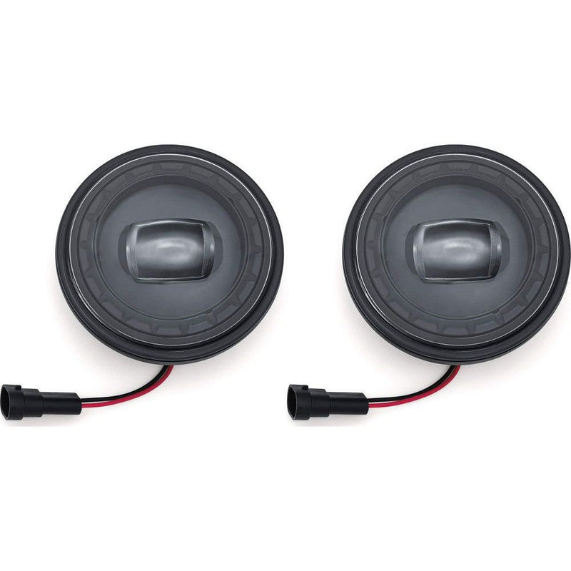 Load image into Gallery viewer, Kuryakyn Orbit 4-1/2&quot; Passing Lamps Black

