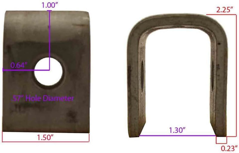 Load image into Gallery viewer, 3,500 lbs. Trailer Axle Suspension Kit for Single Axle Trailer (Leaf Springs, Hanger &amp; U-Bolt kit)
