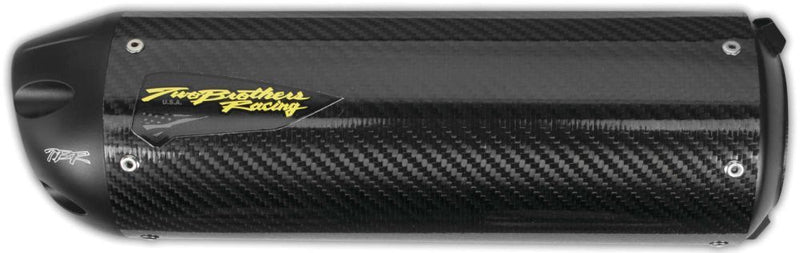 Load image into Gallery viewer, Two Brothers Racing Storm Series Hurricane Carbon Fiber Slip-On Exhaust 005-45004-HU
