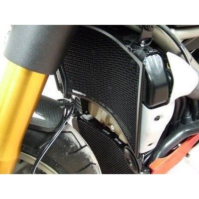Load image into Gallery viewer, R&amp;G Racing Titanium Radiator &amp; Oil Cooler Guard Set For 2009-2012 Ducati Streetfighter
