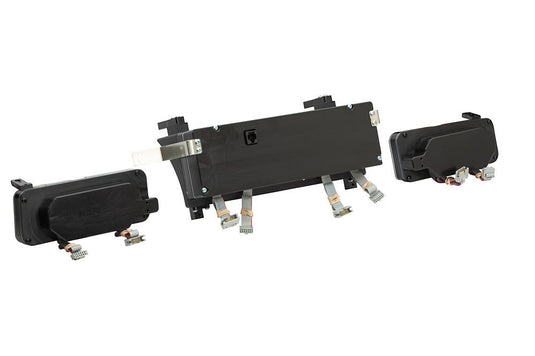 Dakota Digital 1973-1977 Chevrolet Malibu/Monte Carlo/El Camino/GMC Sprint VHX Black White Display Square Gauge Kit VHX-73C-MAL-K-W