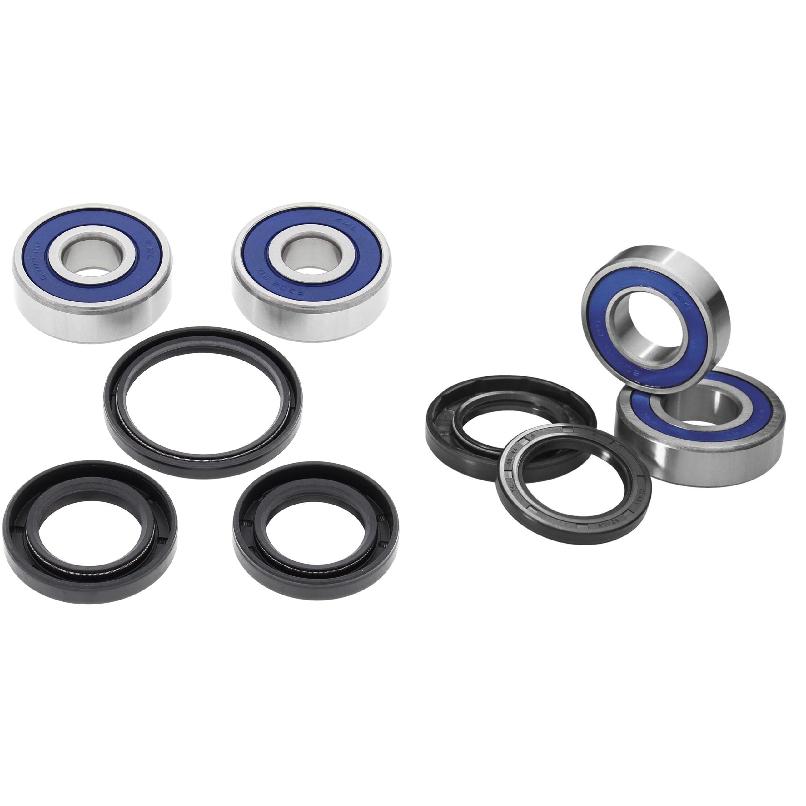 Front All Balls and Rear Wheel Bearing Kits for Yamaha YZ80 1982-1983