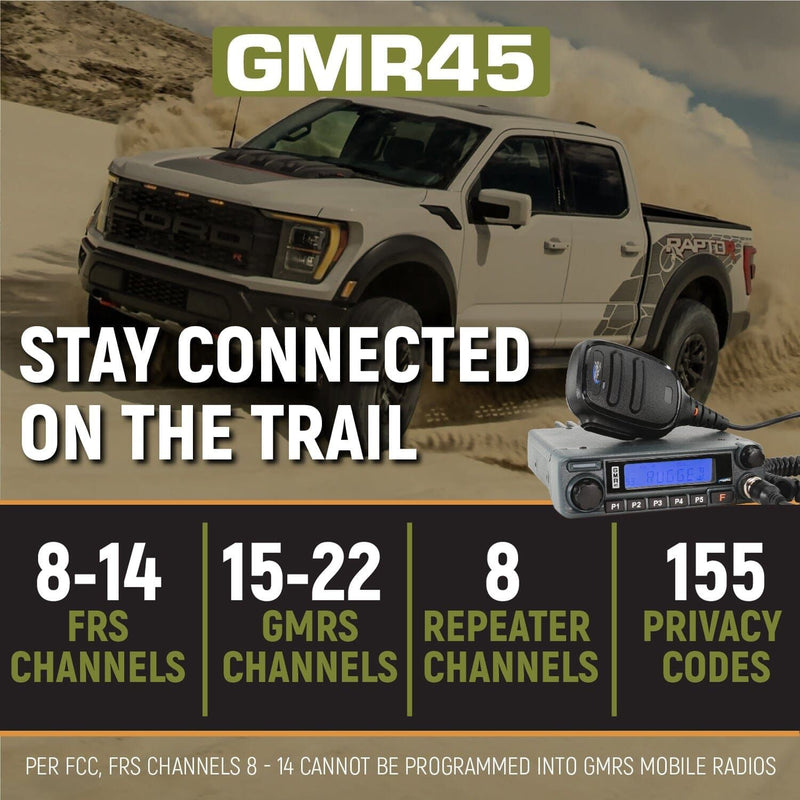 Load image into Gallery viewer, Rugged Radios Ford Raptor Two-Way Mobile Radio Kit

