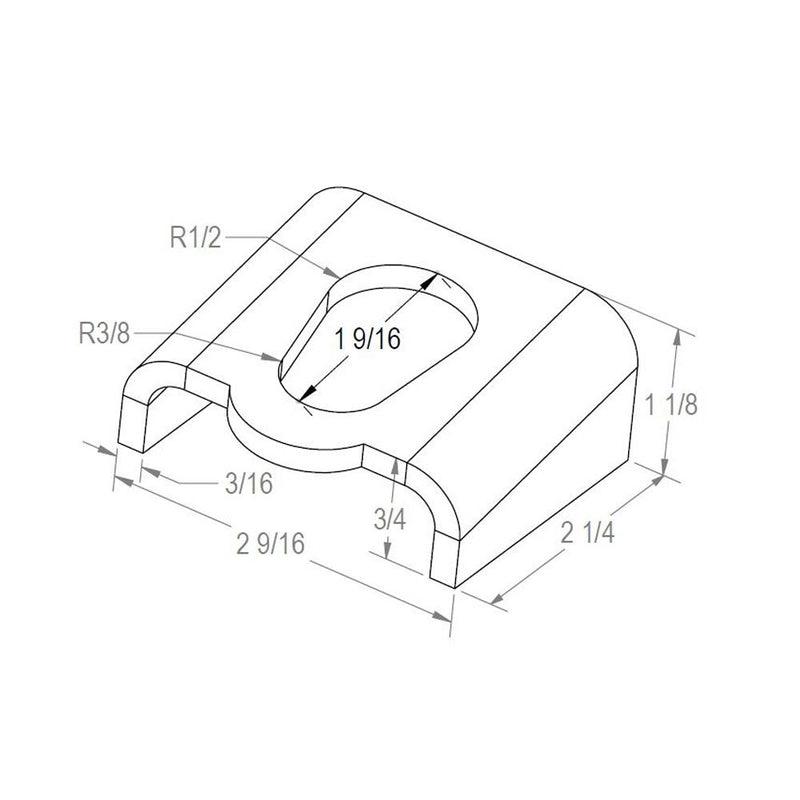 Load image into Gallery viewer, Rigid Hitch (RHTD-20) Weld-On Tie Down Brackets (Pair) - Made in USA
