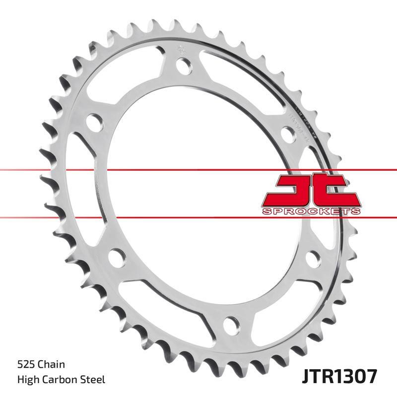 Load image into Gallery viewer, JT Sprockets Rear Steel Sprocket 45 Tooth 45T 525 Chain For Honda CBR600F 2,3,4,5,6,7 2002-2007 JTR1307.45
