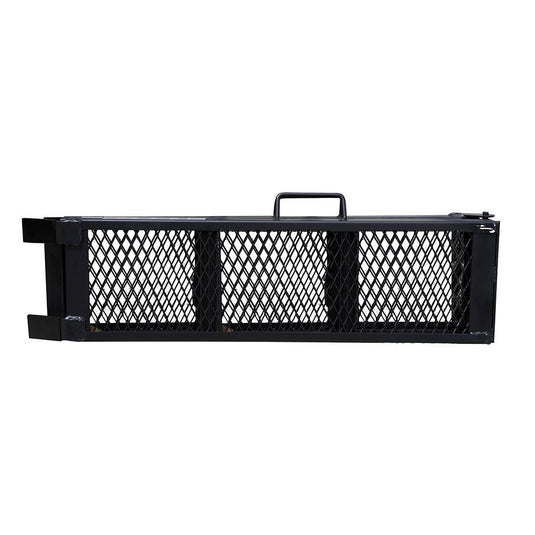 Center-Folding Mild Arched Steel Mesh Loading Ramp 800 lb. Rated (per ramp) - 80" long x 11" wide