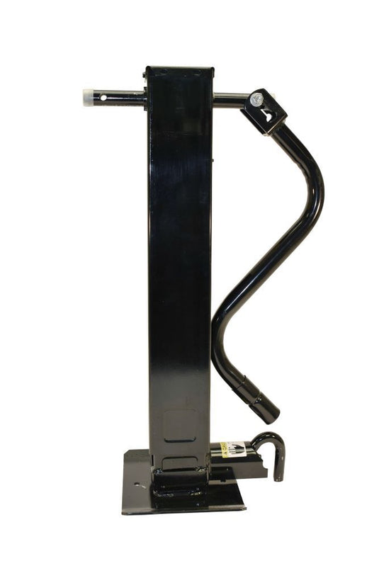 Wallace Forge Heavy Duty 12,000 lb. Square Mount Jack, Sidewind, Side Spring Pull (Includes Handle)