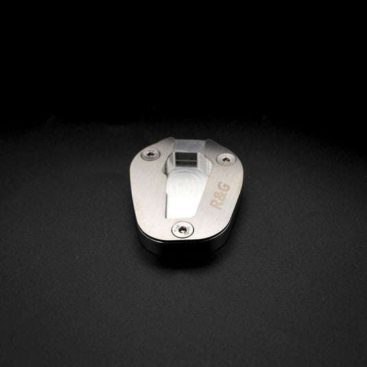 R&G Racing Silver Kickstand Shoe For 2021-2023 Honda CBR1000RR-R Fireblade SP CBR10SPM