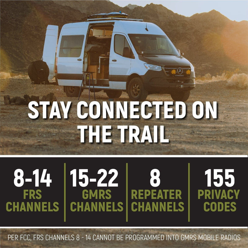 Load image into Gallery viewer, Rugged Radios Mercedes Sprinter Van Two-Way GMRS Mobile Radio Kit
