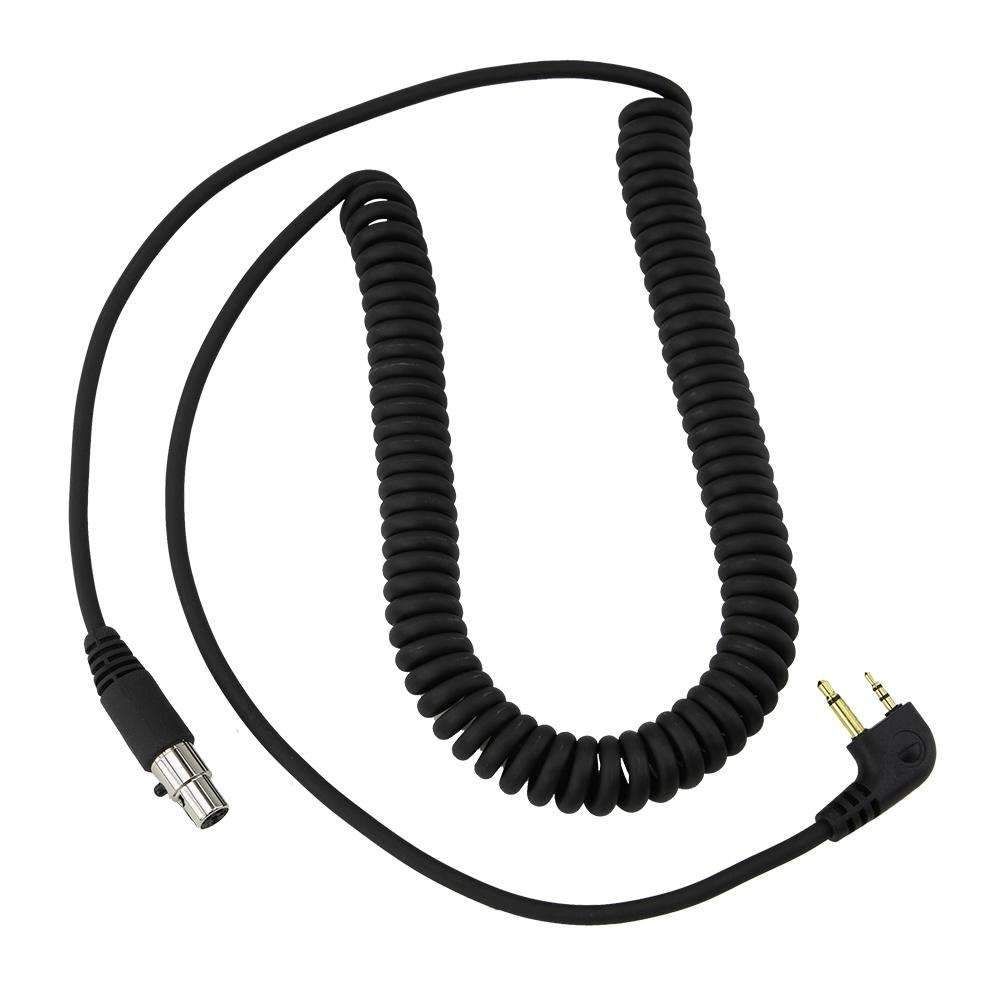 Rugged Radios Headset Coil Cord for Midland Handheld Radios CC-MID
