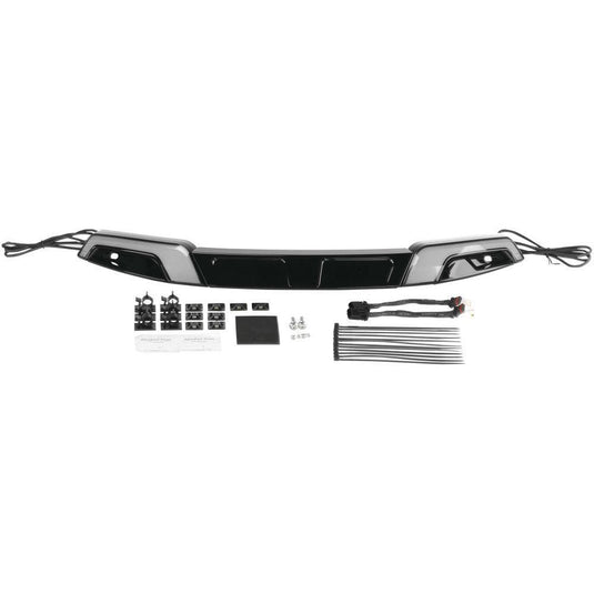 Kuryakyn Tracer Black Windshield Trim Lights 2949