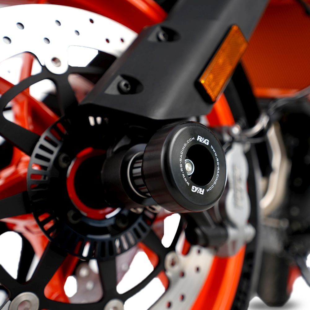 R&G Racing Black Fork Protectors For 2022-2024 CFMoto 800MT Explore