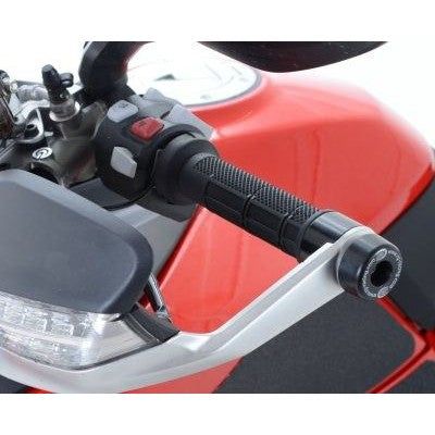 Load image into Gallery viewer, R&amp;G Racing Black Bar End Sliders For 2015-2017 Ducati Multistrada 1200
