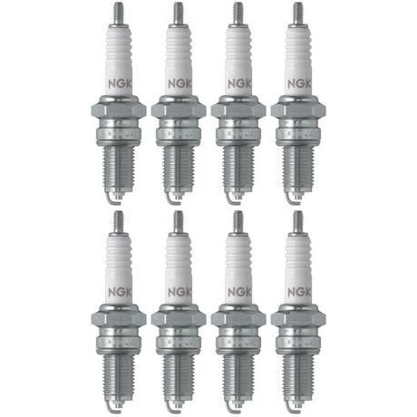 Set of 8 NGK Standard Spark Plugs for Kawasaki BAYOU 4X4 1999-1993 Engine 400cc