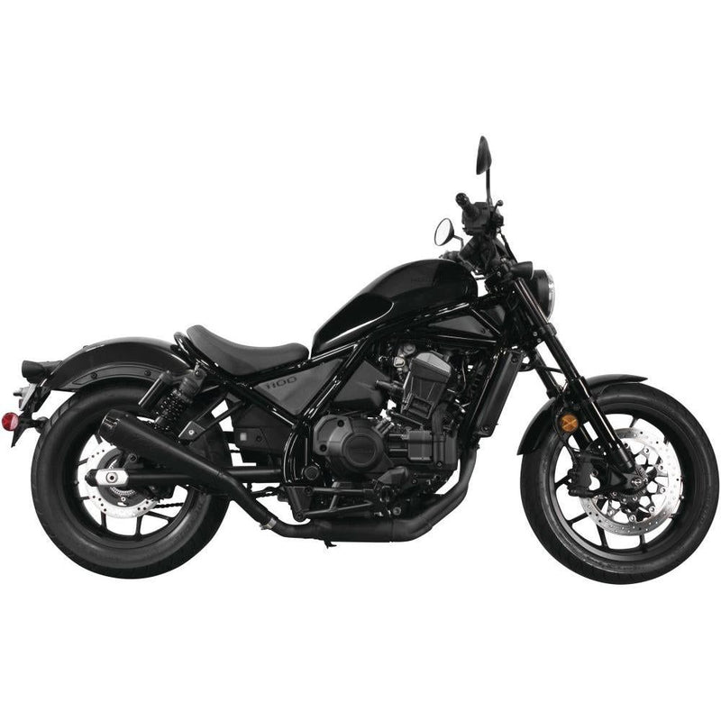 Load image into Gallery viewer, Two Brothers Racing Comp-S Ceramic Black Slip-On System For Honda CMX1100 2021-2022
