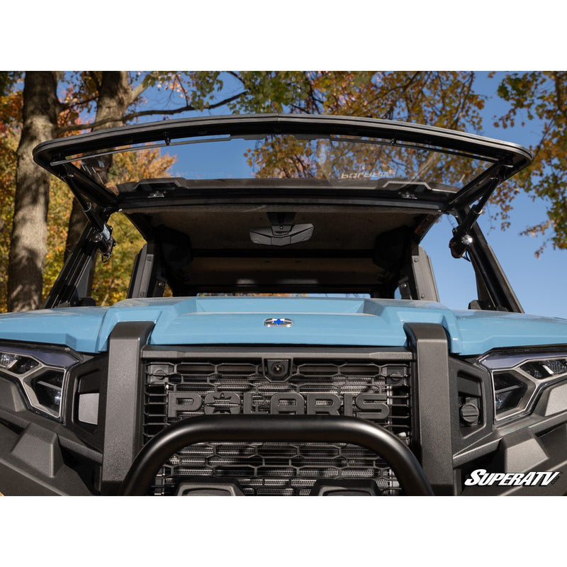 Load image into Gallery viewer, SuperATV Polaris Xpedition MaxDrive Power Flip Windshield PFWS-P-XPD-70
