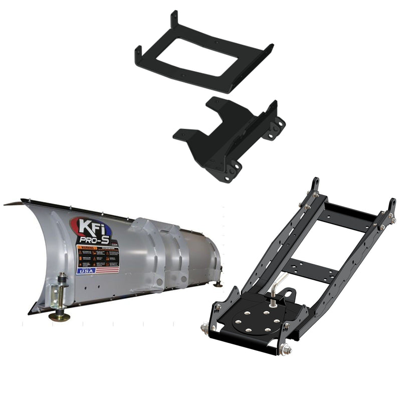 Load image into Gallery viewer, KFI UTV Snow Plow Kit With For Polaris XPEDITION ADV/5 2024
