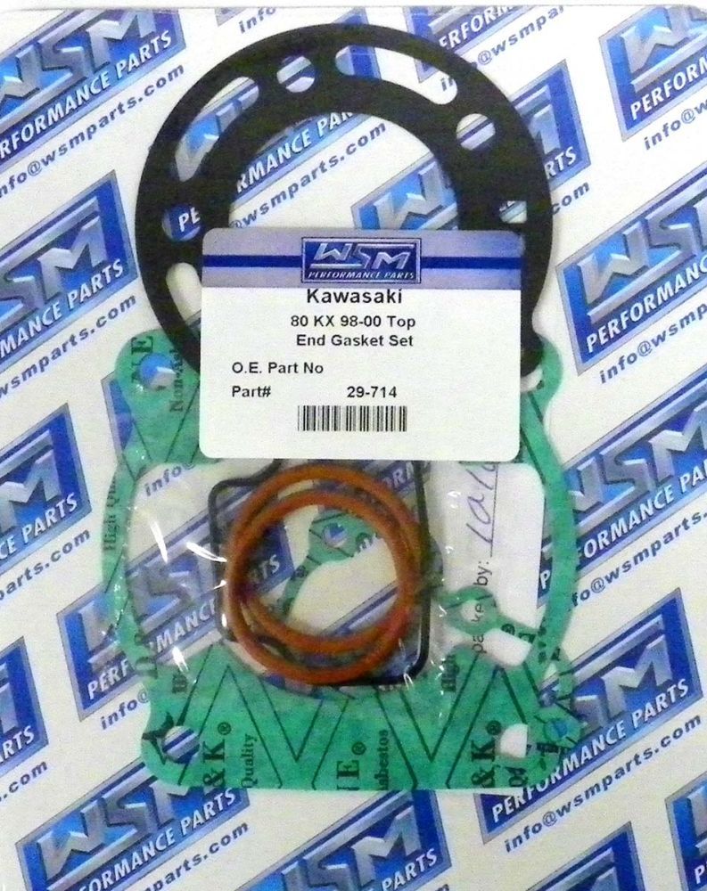Load image into Gallery viewer, WSM Top End Gasket Kit For Kawasaki 80 KX 98-00 29-714
