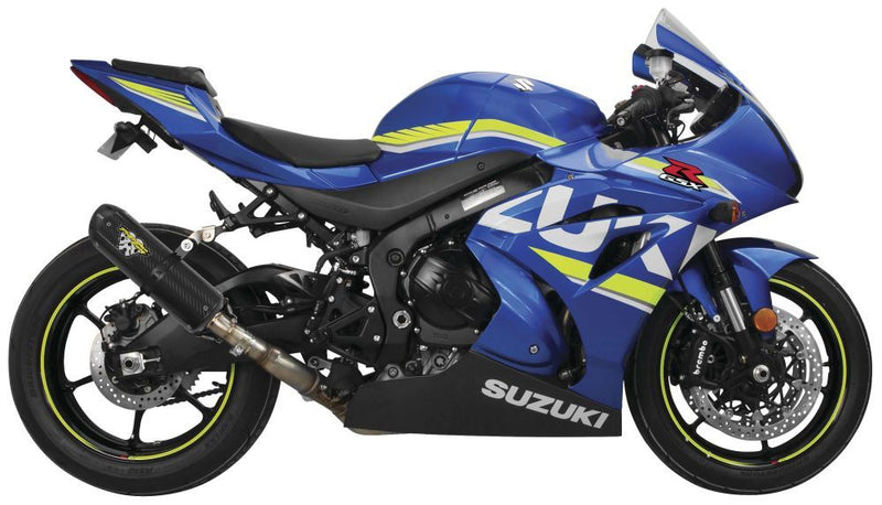 Load image into Gallery viewer, Two Brothers Racing Storm Series Hurricane Carbon Fiber Slip-On Exhaust 005-41804-HU
