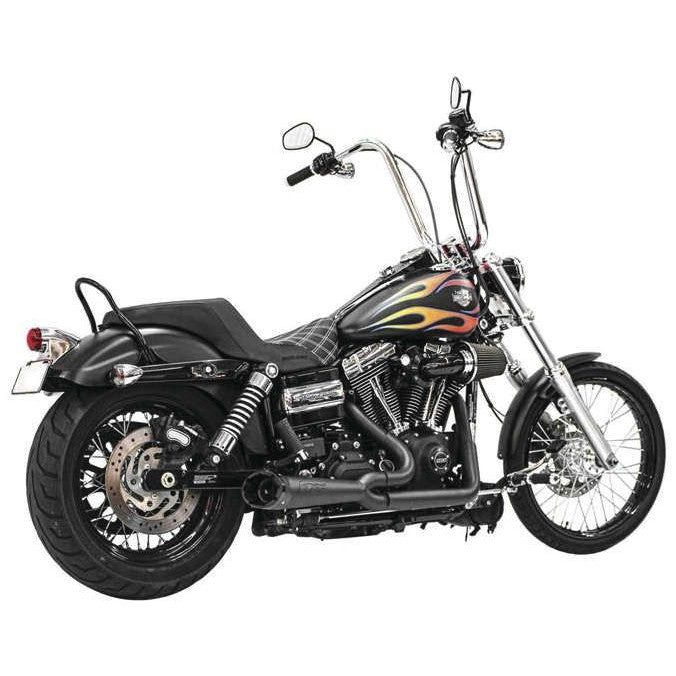 Two Brothers Racing 2-Into-1 Black Turnout Racing Exhaust 005-5130199-B